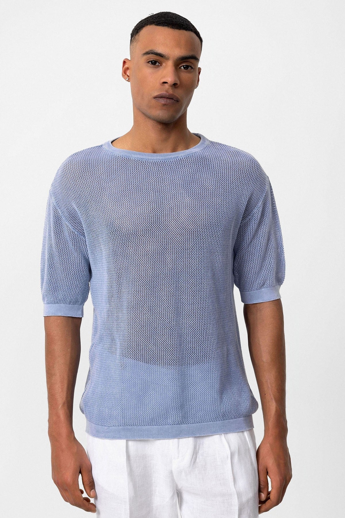 Antioch Oversized Openwork Men's T-Shirt