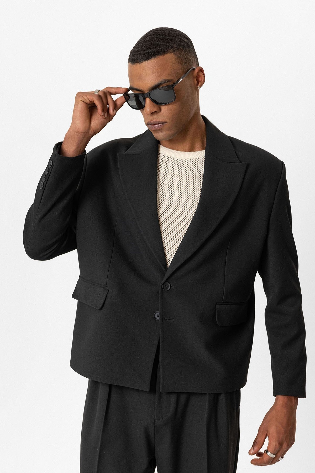 Antioch Crop Fit Men's Blazer Jacket