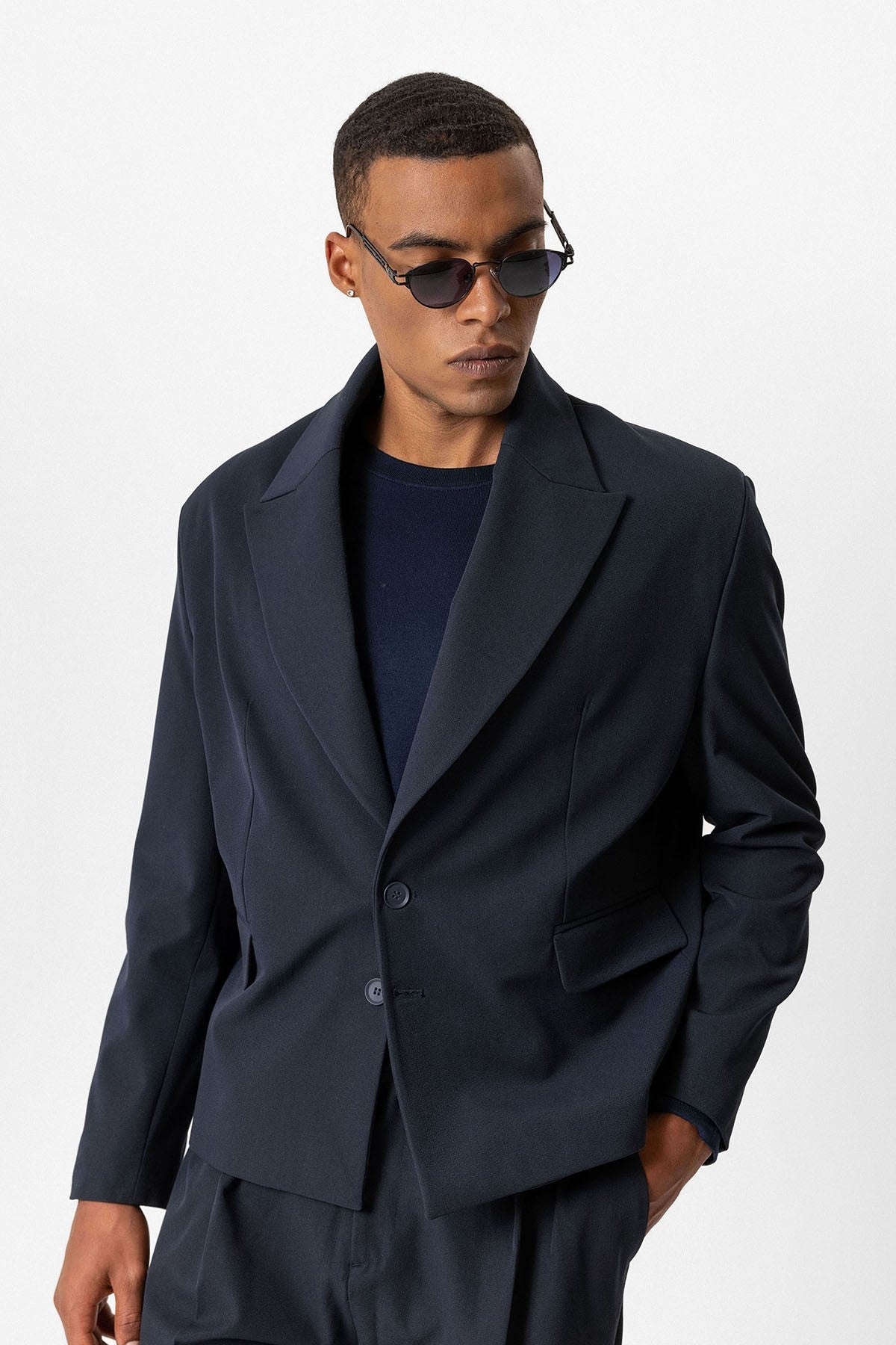 Antioch Crop Fit Men's Blazer Jacket