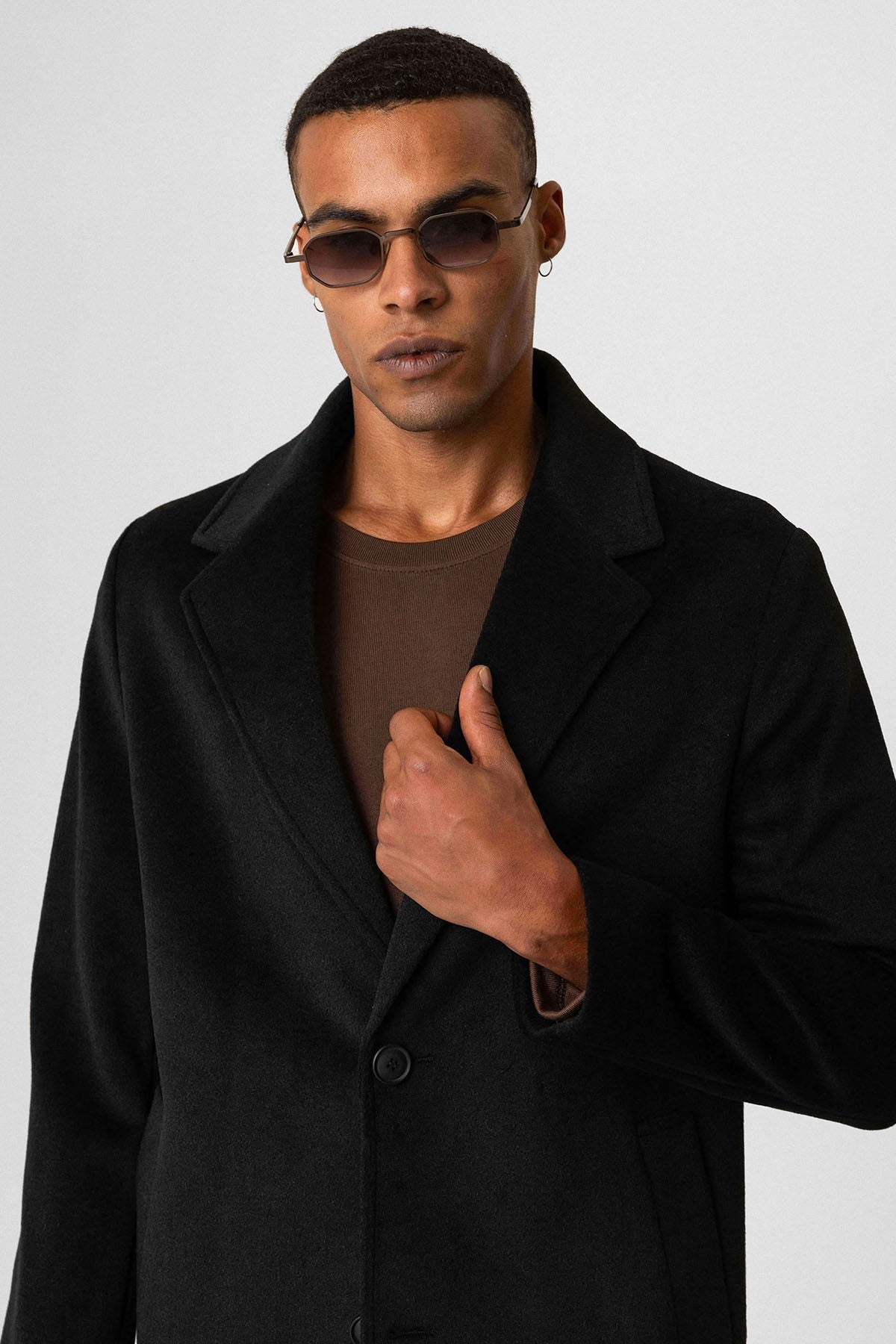 Antioch-Textured Men's Coat