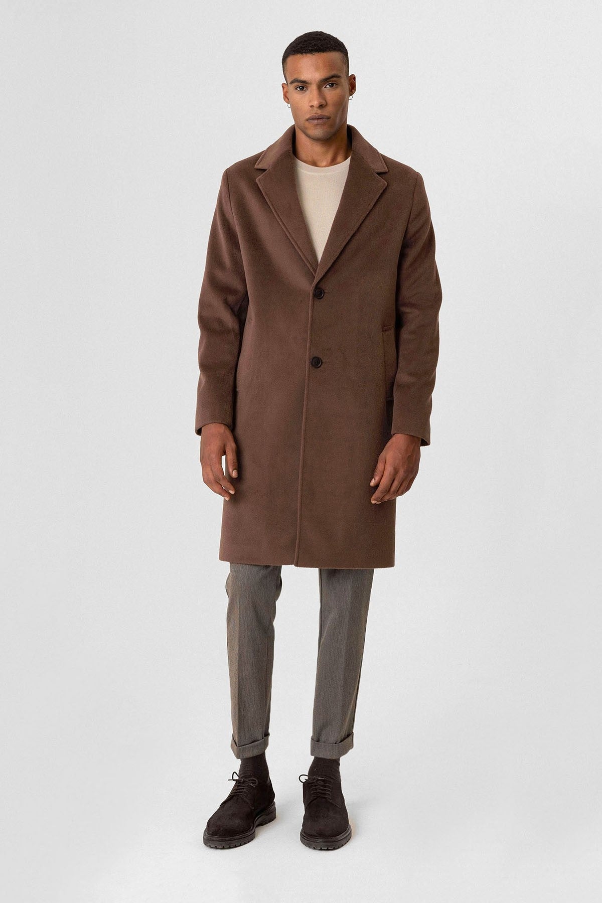 Antioch-Textured Men's Coat
