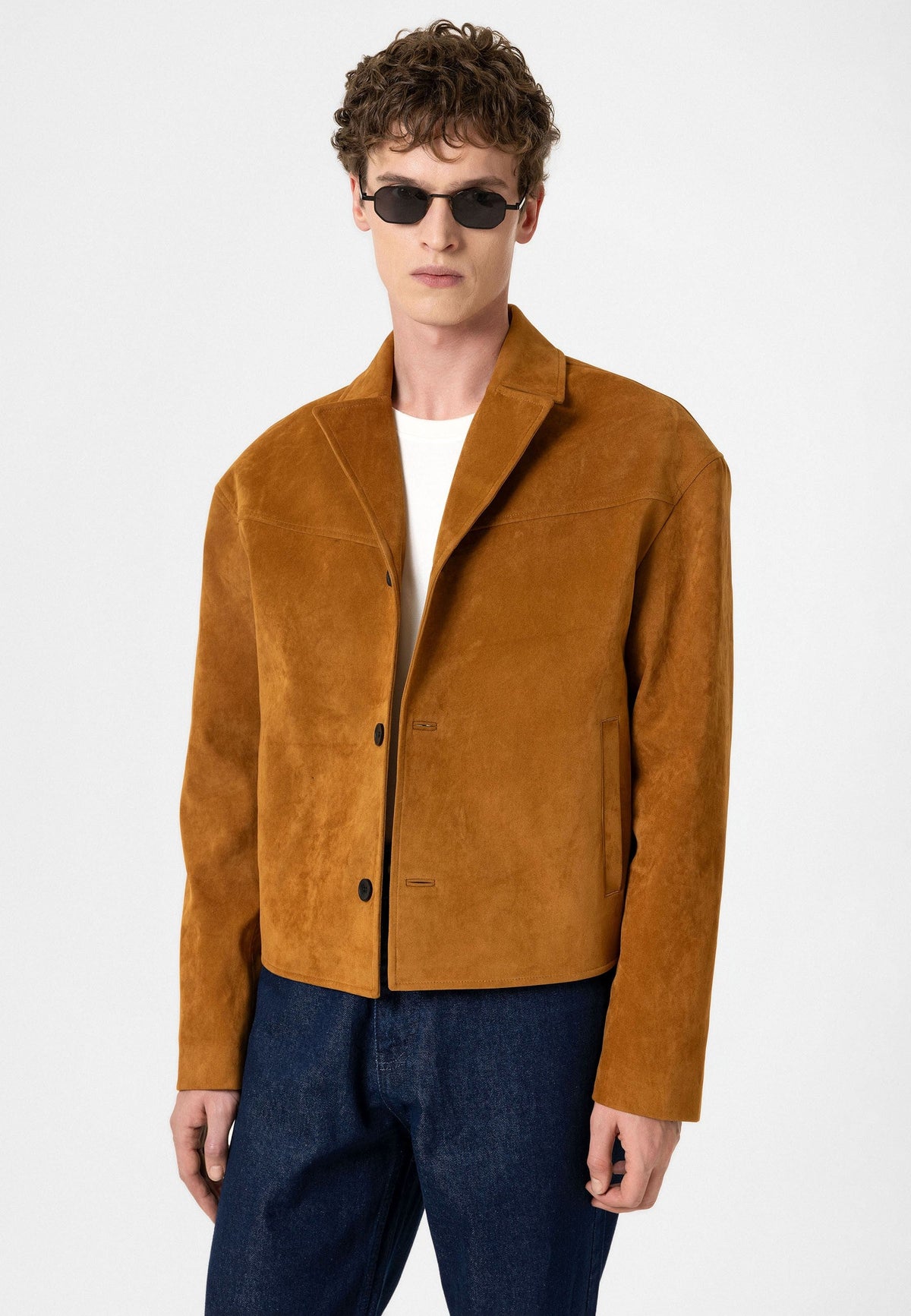 Antioch Faux Suede Men's Jacket