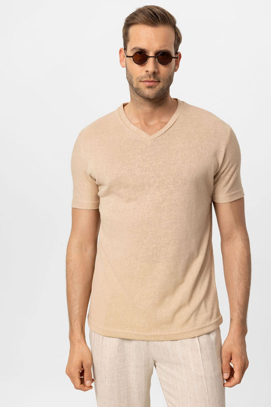 Antioch V-Neck Basic Men's T-Shirt