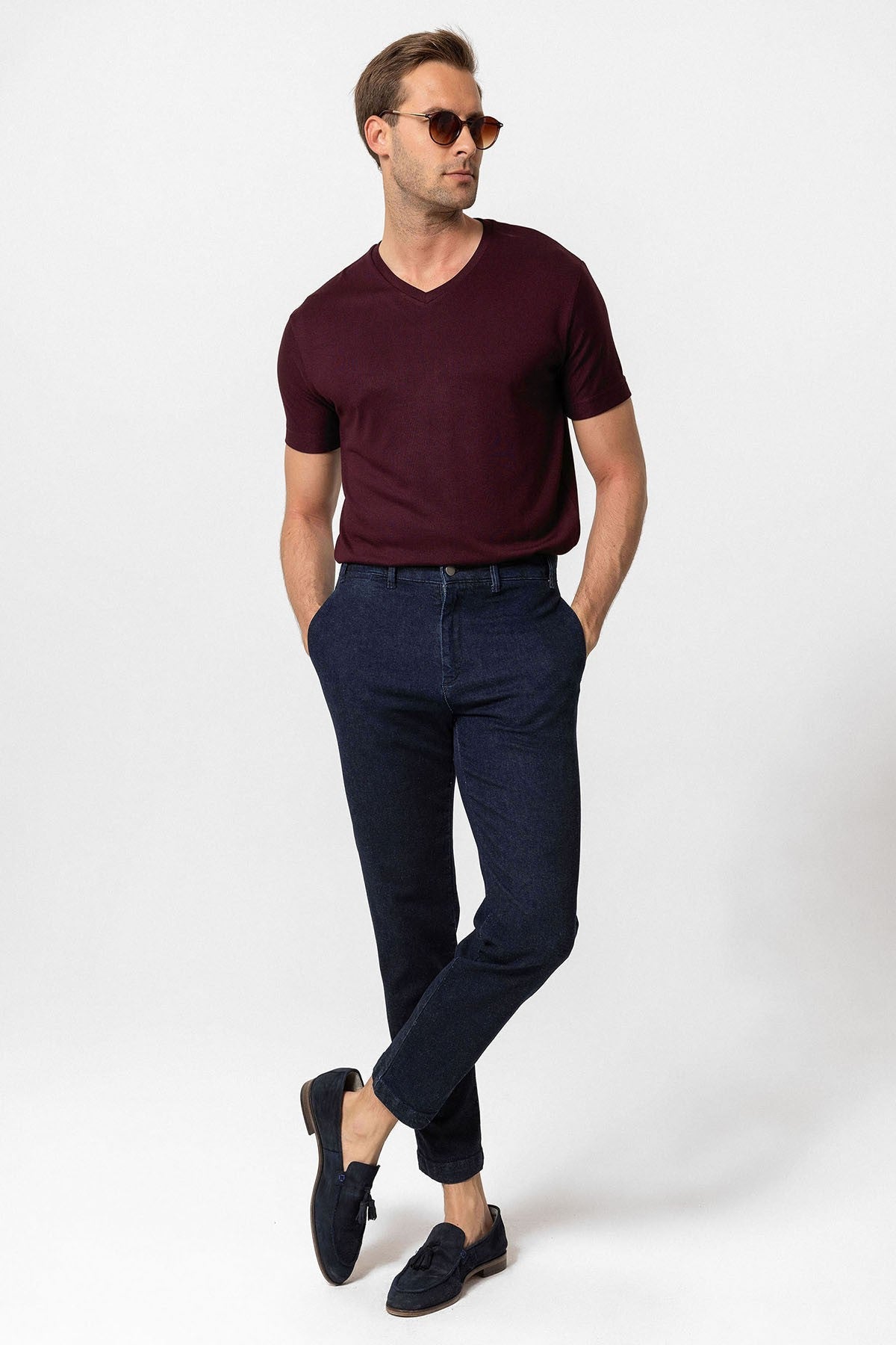 Antioch Basic V-Neck Men's T-Shirt