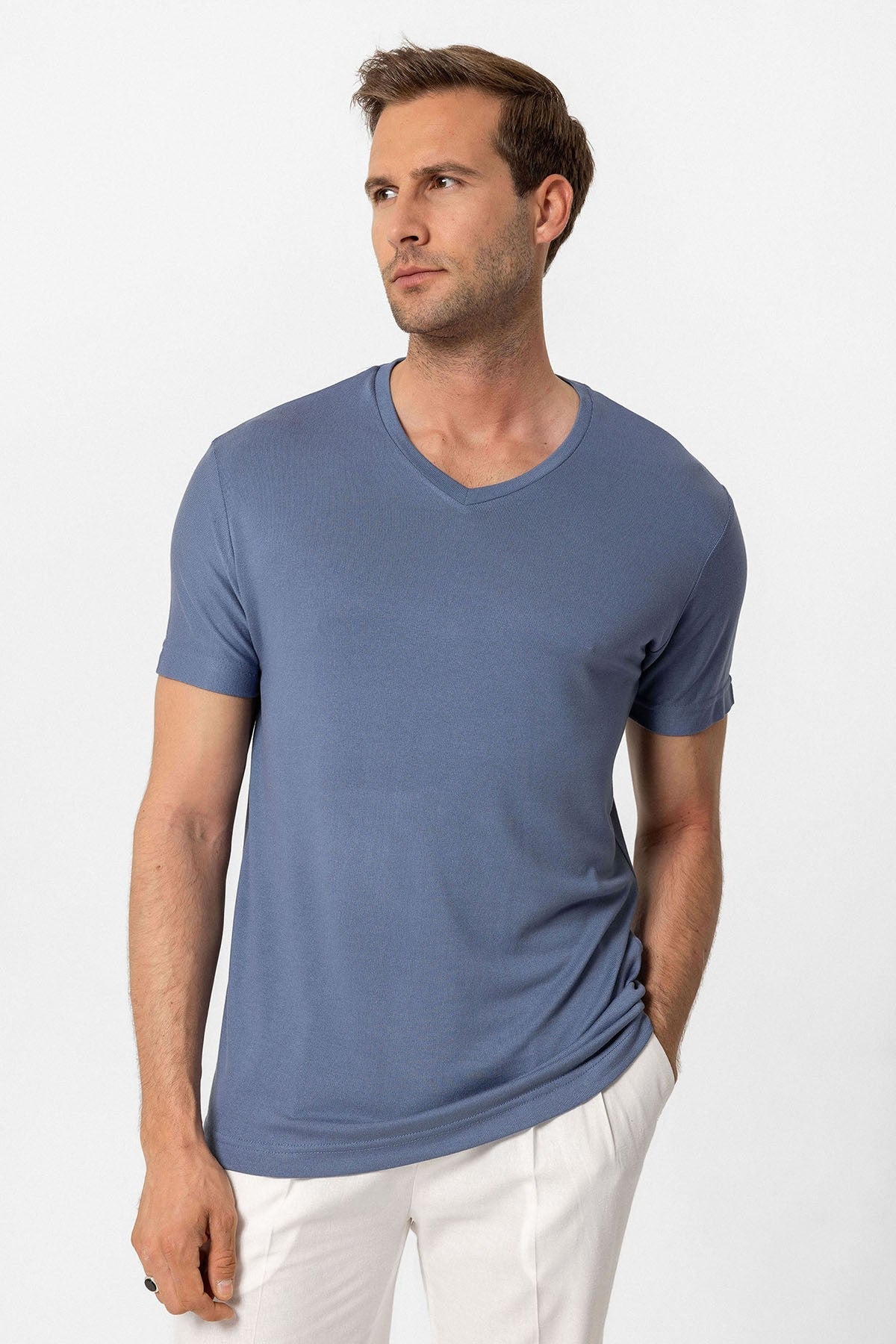 Antioch Basic V-Neck Men's T-Shirt