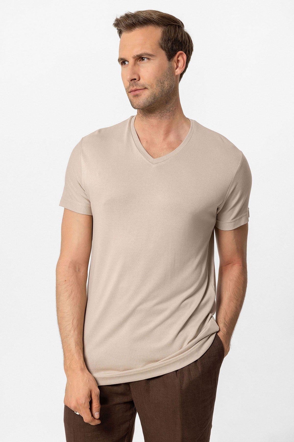 Antioch Basic V-Neck Men's T-Shirt