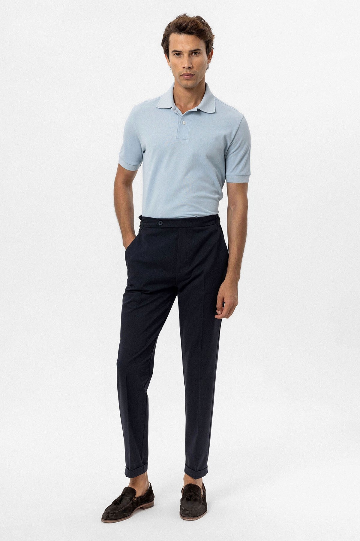 Antioch Polo-Neck Men's T-Shirt