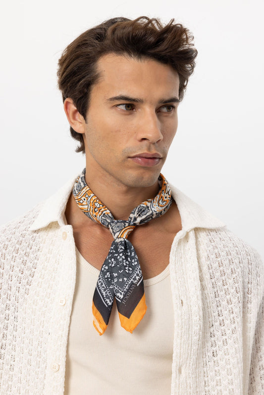 Antioch Colorful Ethnic-Patterned Scarf
