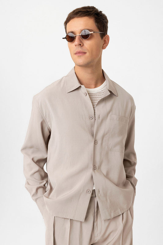 Antioch Relax Fit Modal Fabric Men's Shirt