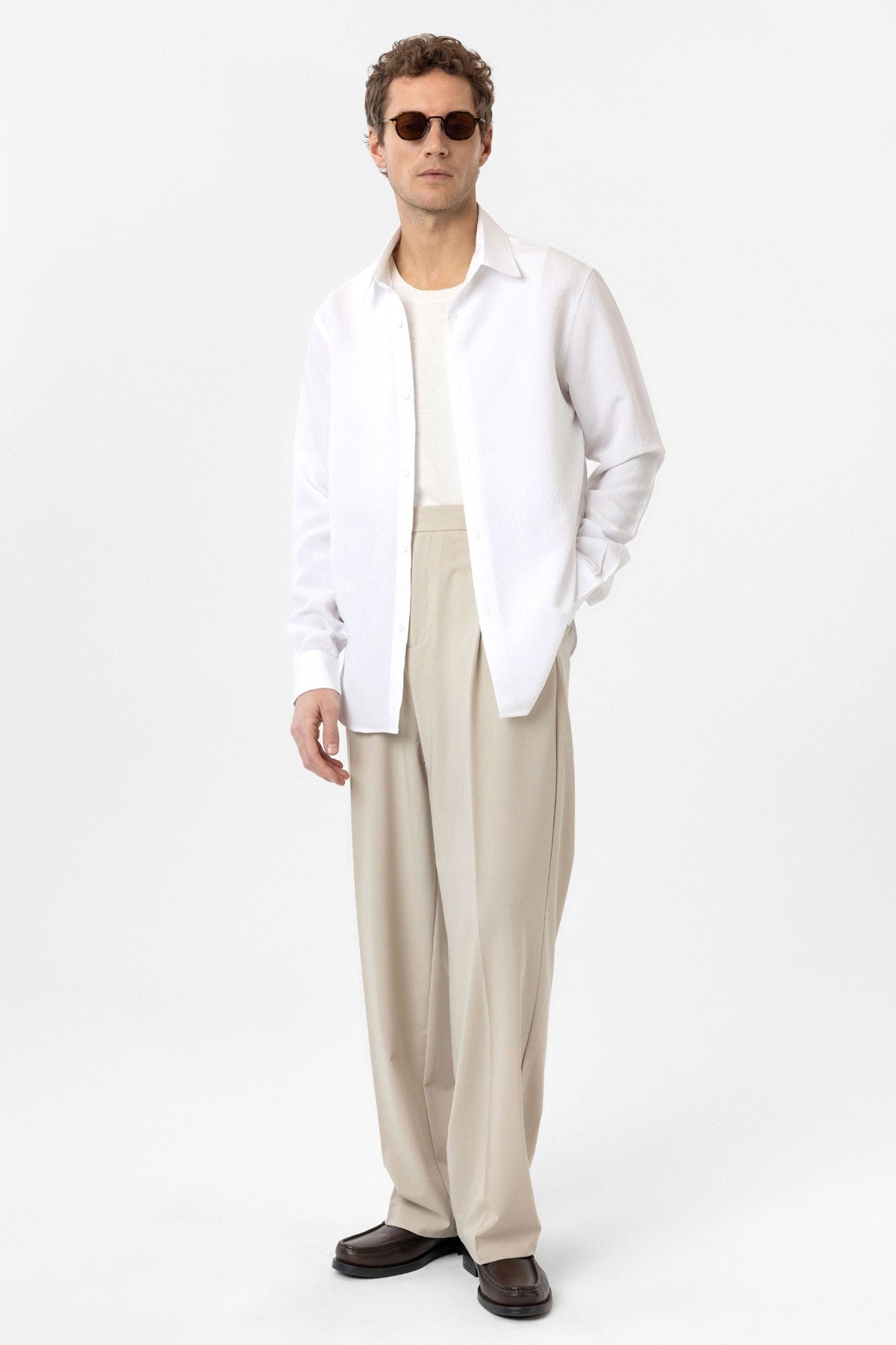 Relax Fit Modal Fabric Men's Shirt