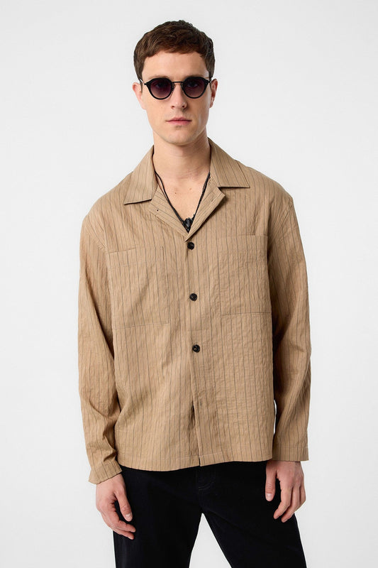 Antioch Modal Striped Men's Shirt