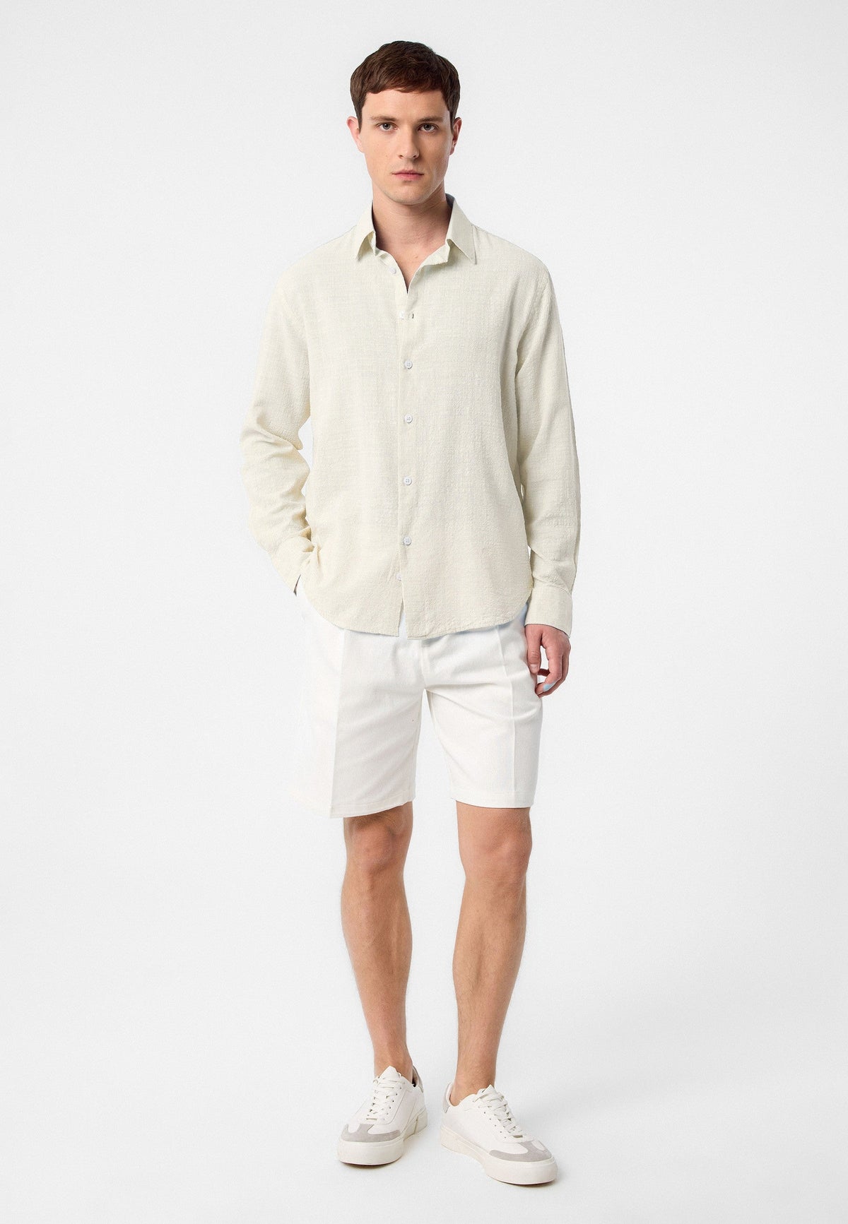 Antioch Relax Fit Textured Men's Shirt