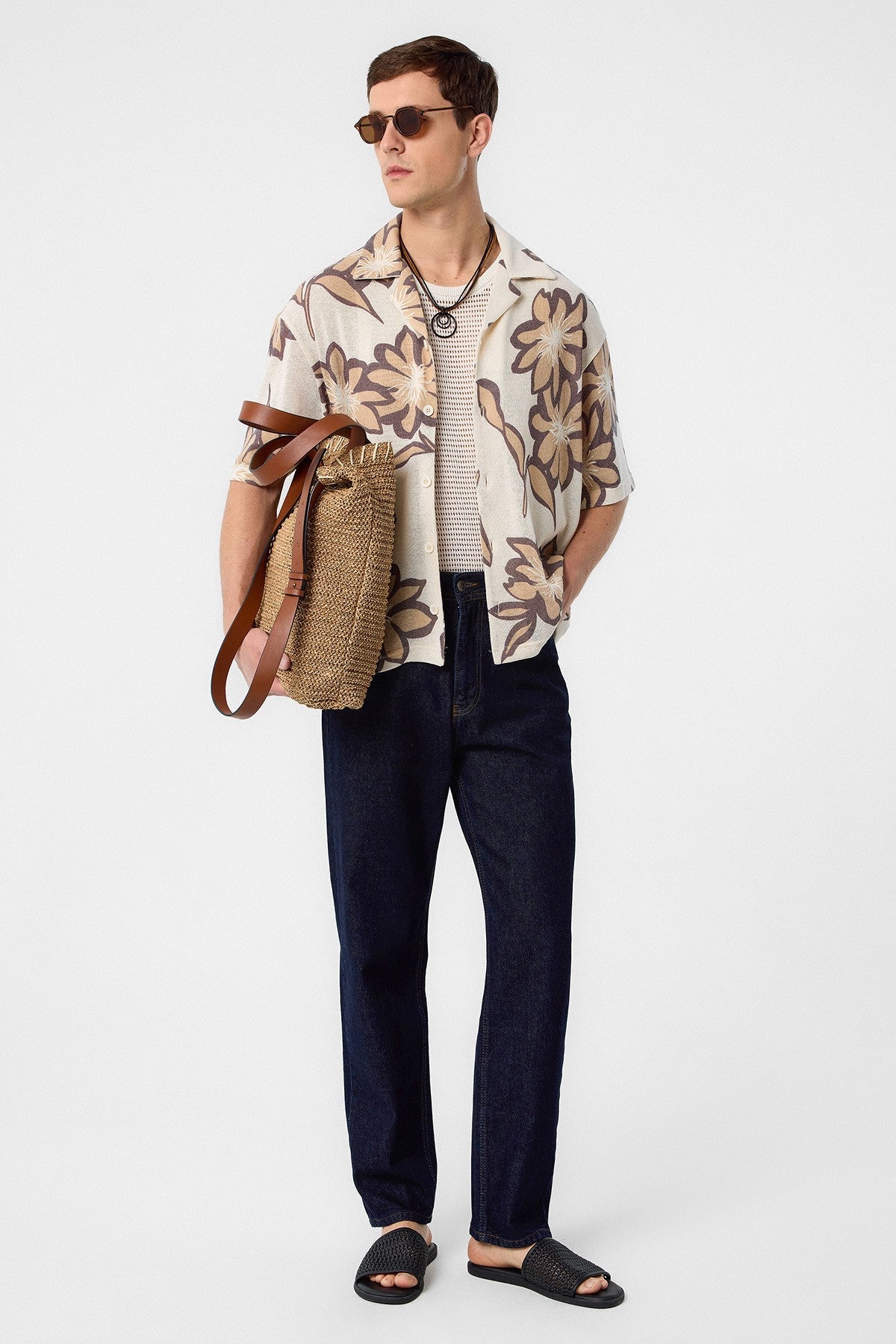 Men's Shirt with Antioch Pattern