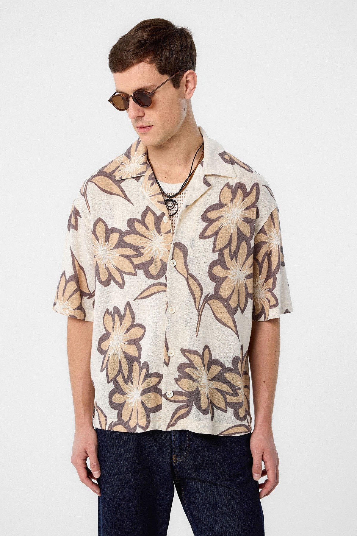 Men's Shirt with Antioch Pattern
