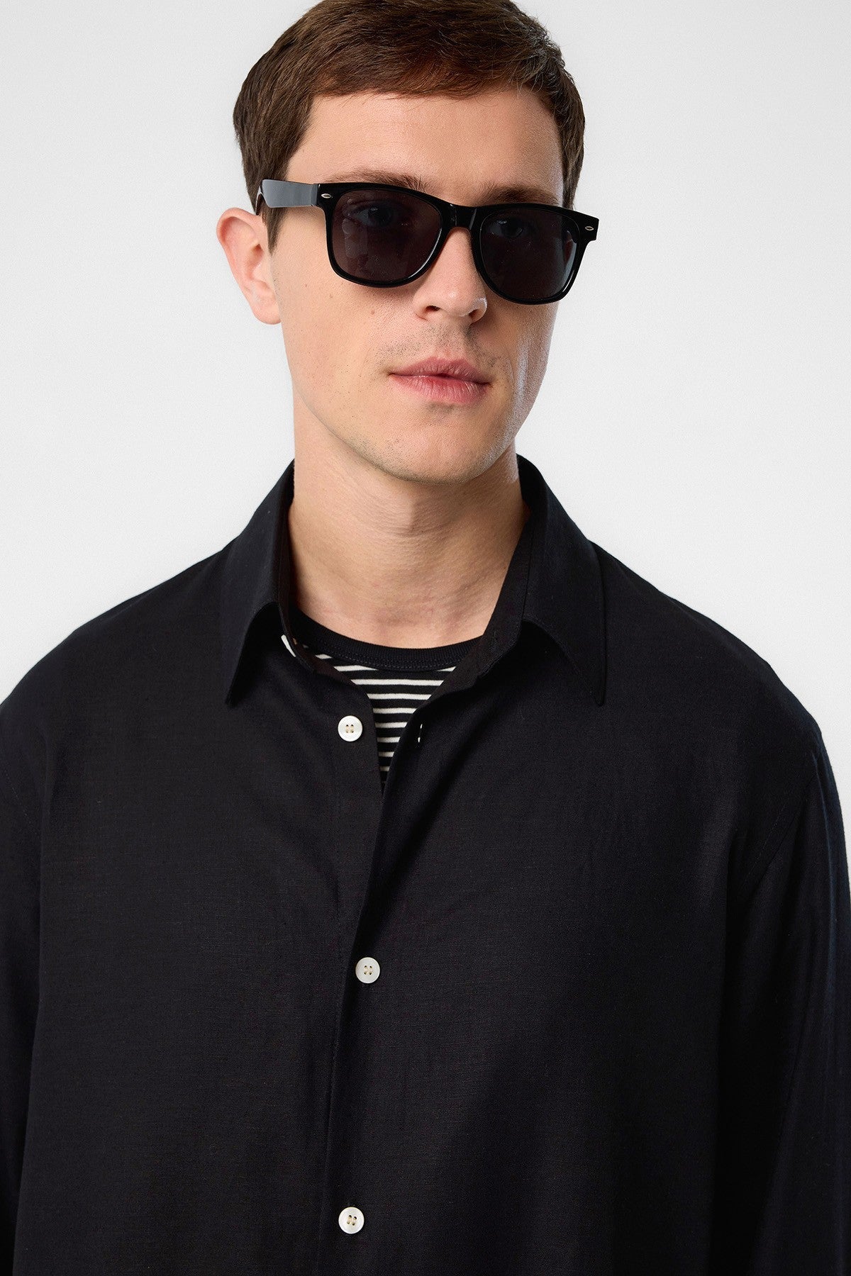 Antioch Relax Fit Men's Linen-Blend Shirt