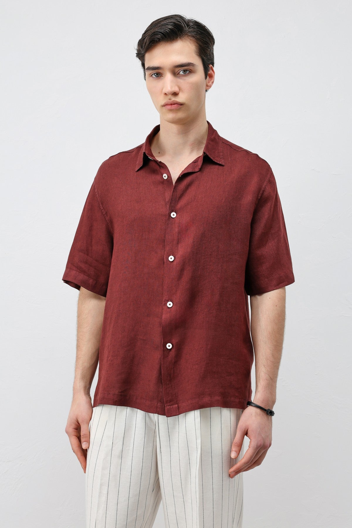 Antioch 100% Linen Relaxed-Fit Men's Shirt