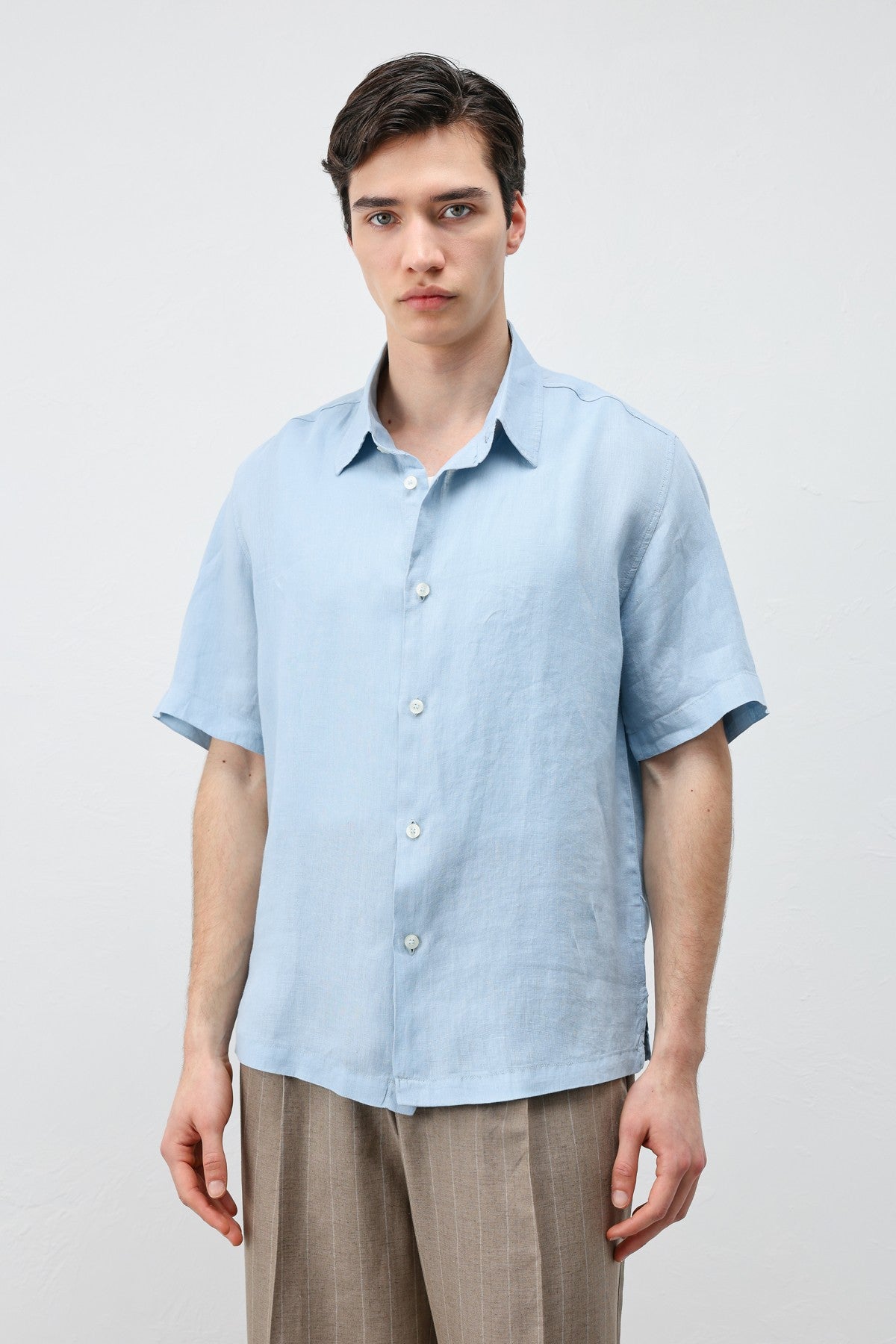 Antioch 100% Linen Relaxed-Fit Men's Shirt