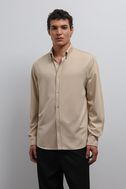Antioch Button-Down Collar Relaxed-Fit Men's Shirt