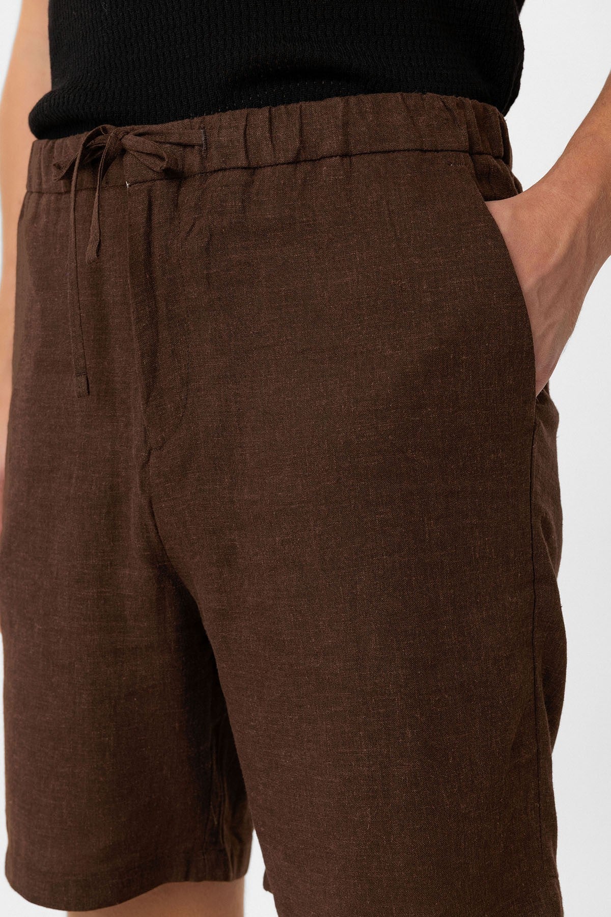 Antioch Men's Linen-Blend Shorts