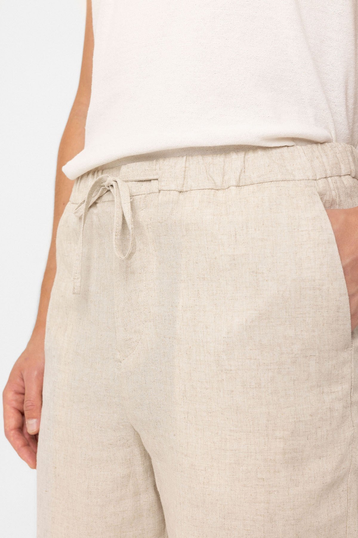 Antioch Men's Linen-Blend Shorts