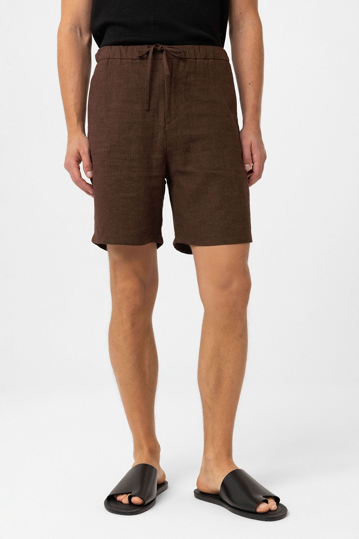 Antioch Men's Linen-Blend Shorts