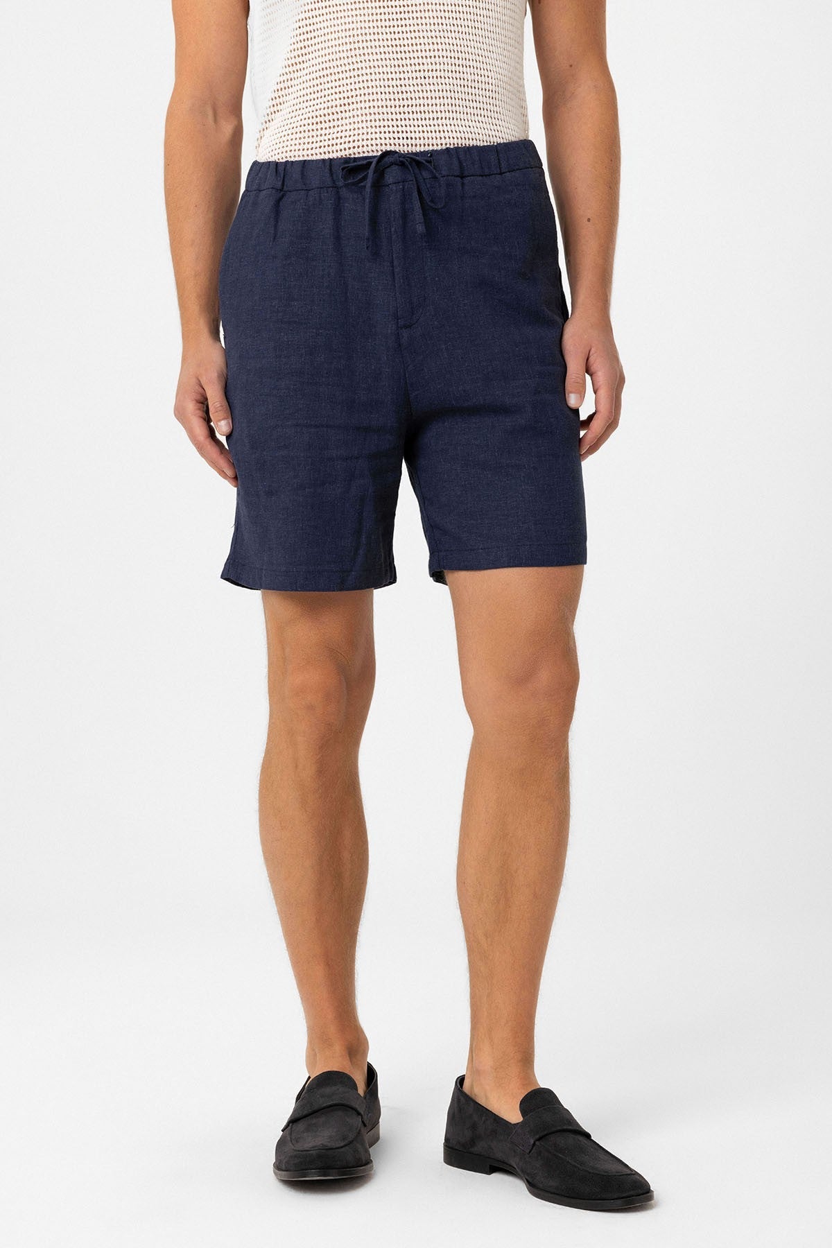Antioch Men's Linen-Blend Shorts