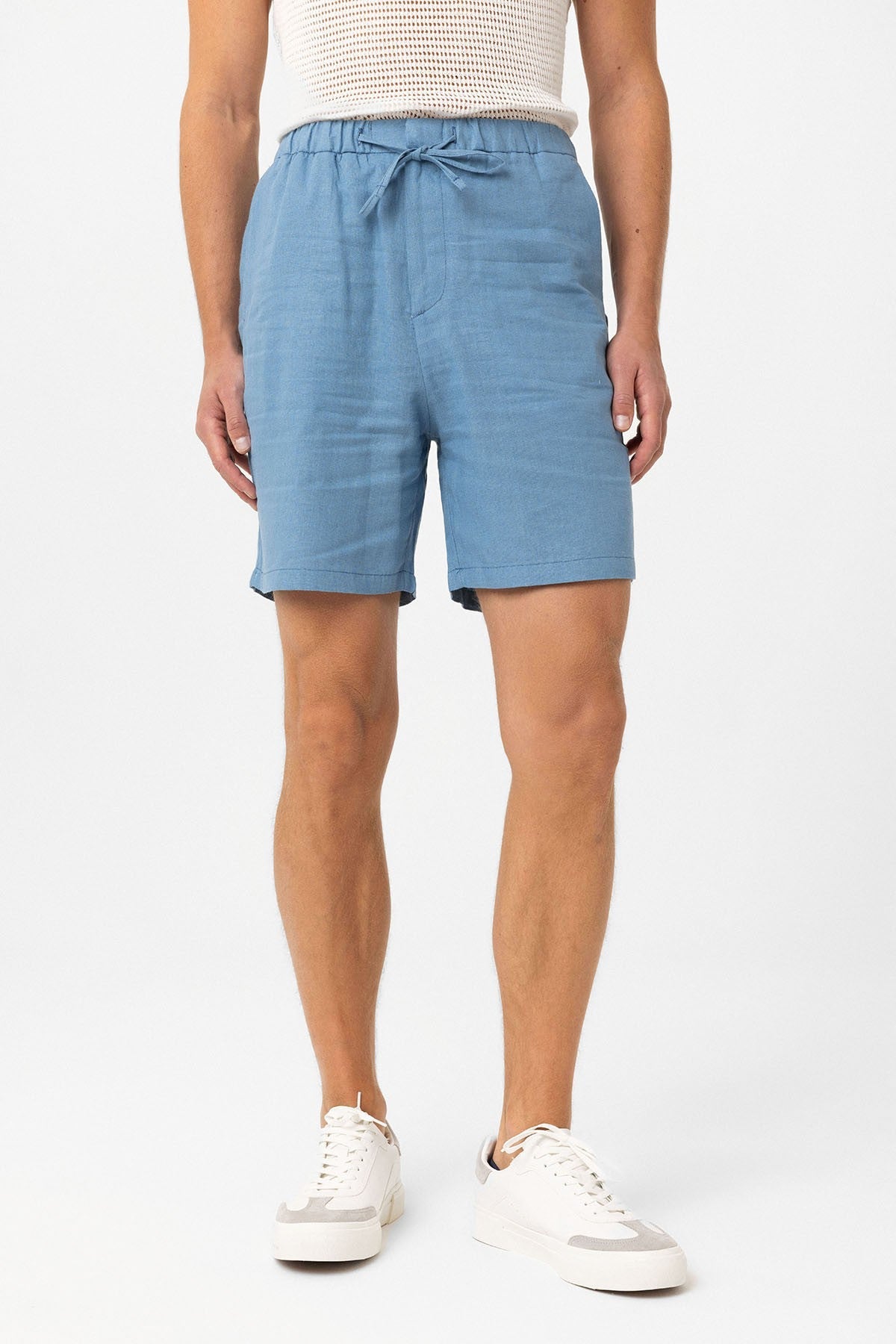 Antioch Men's Linen-Blend Shorts