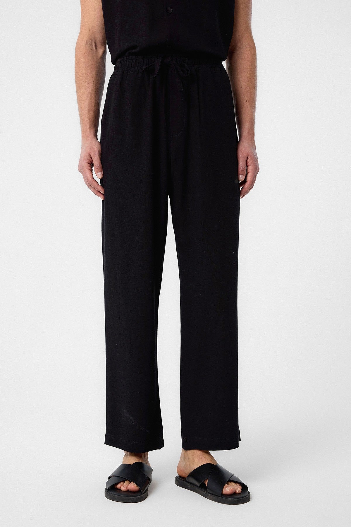 Antioch Linen-Blend Men's Jogger Pants