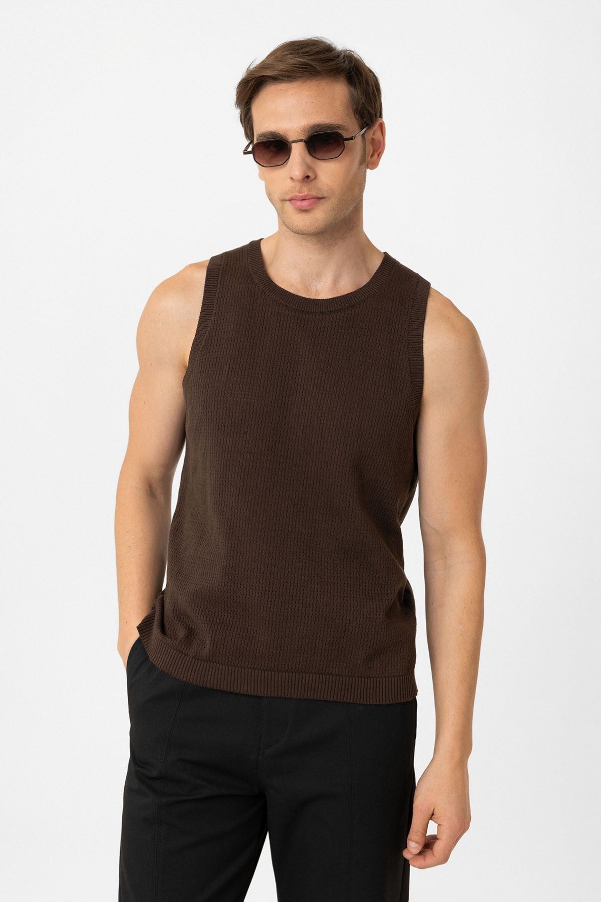 Antioch Knitted Men's Tank Top