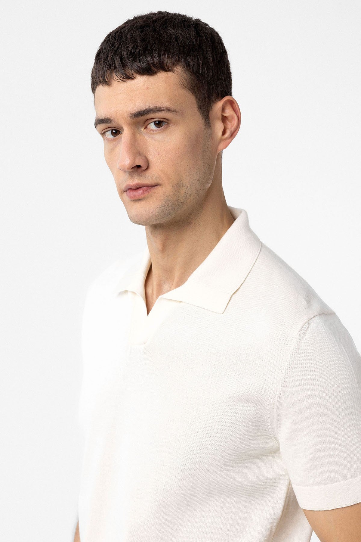 Antioch 100% Cotton Crew-Neck Knit T-Shirt