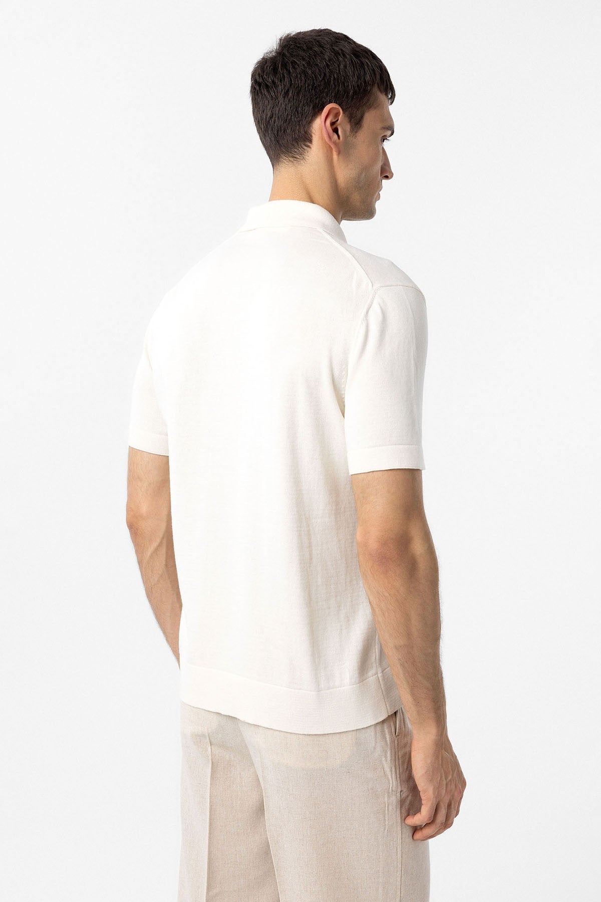 Antioch 100% Cotton Crew-Neck Knit T-Shirt