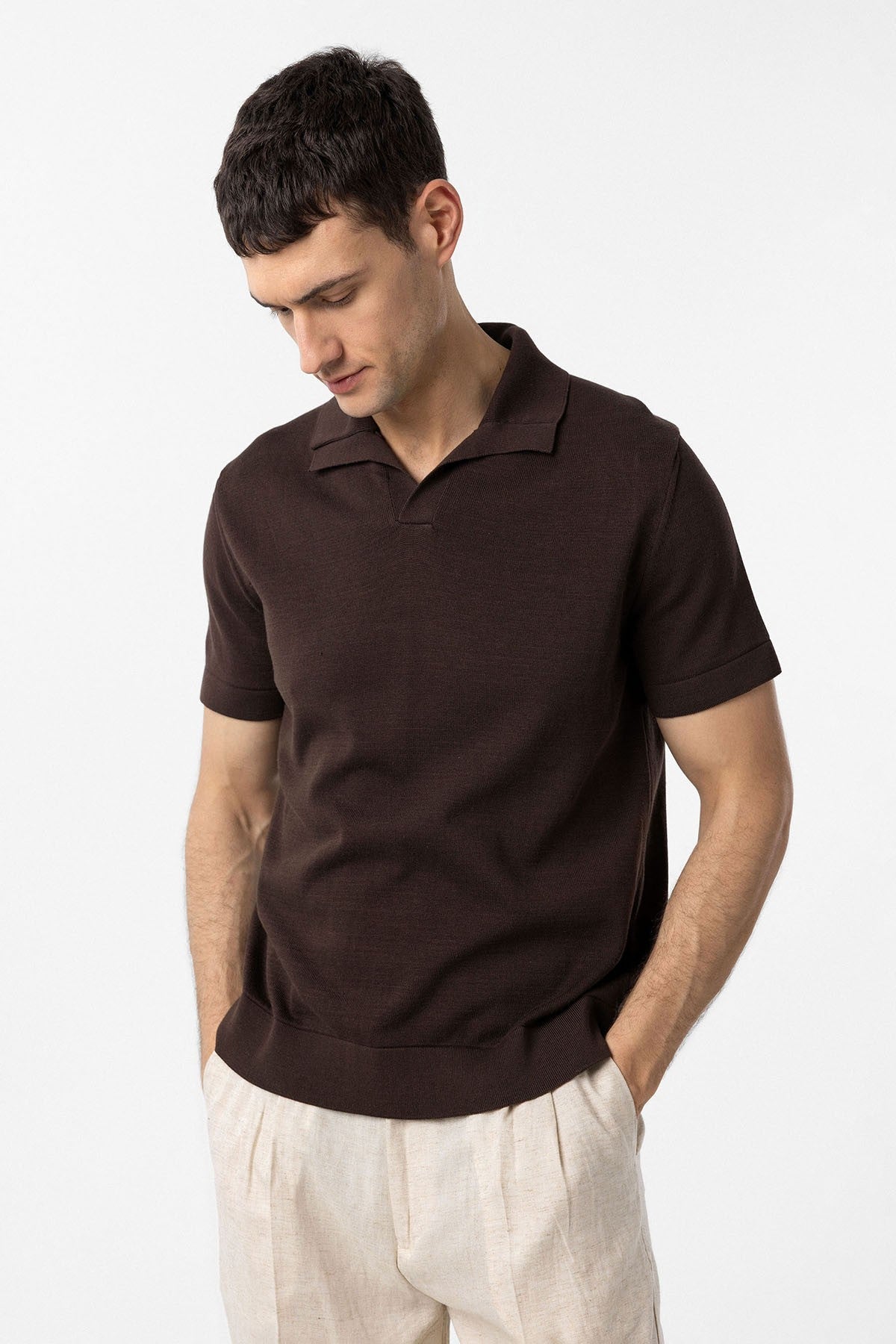 Antioch 100% Cotton Crew-Neck Knit T-Shirt