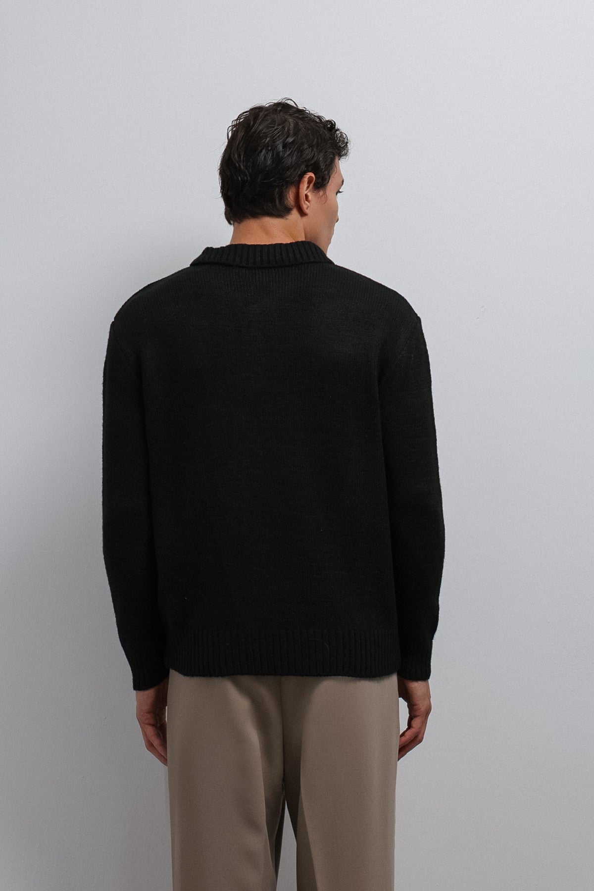 Antioch Button-Down Collar Men's Sweater