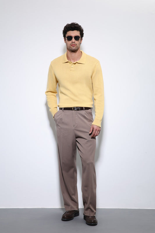 Antioch Polo Neck Basic Men's Sweater