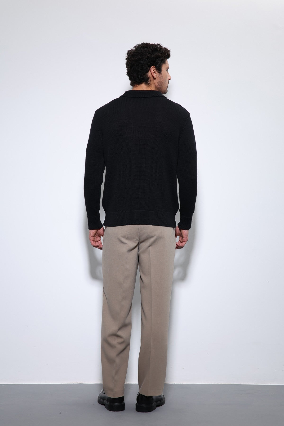 Antioch Polo Neck Basic Men's Sweater