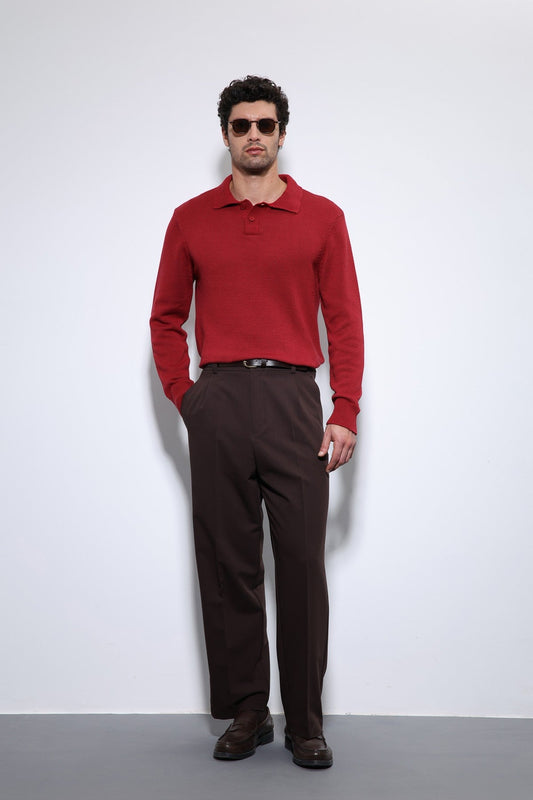 Antioch Polo Neck Basic Men's Sweater