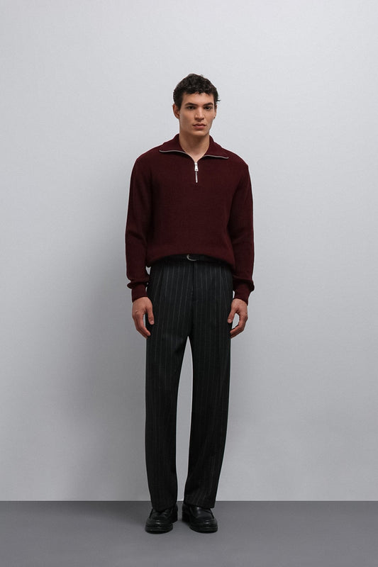 Antioch Zip-Up Knit Men's Sweater
