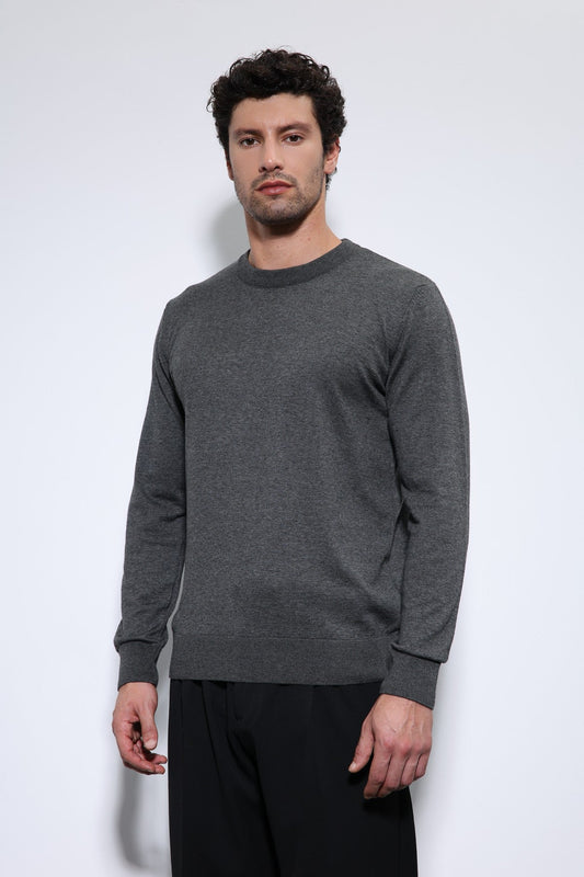 Antioch Soft-Textured Basic Men's Sweater
