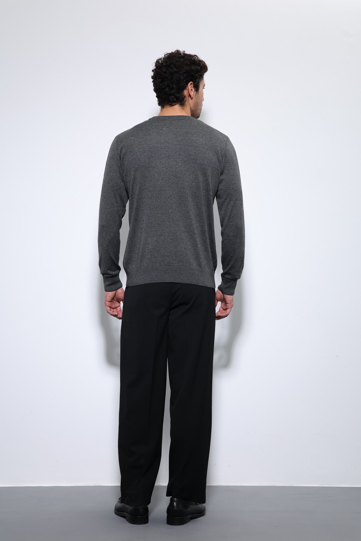 Antioch Soft-Textured Basic Men's Sweater