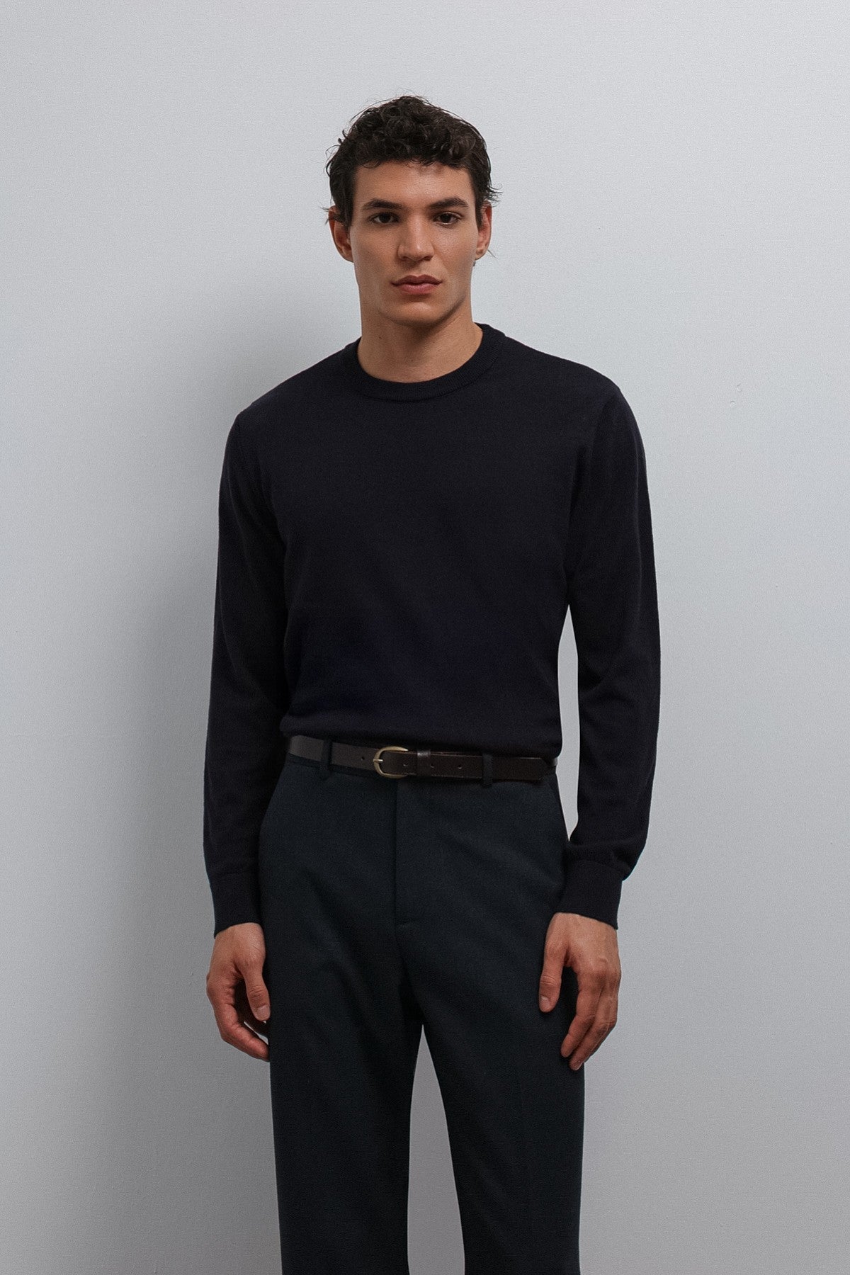 Antioch Soft-Textured Basic Men's Sweater