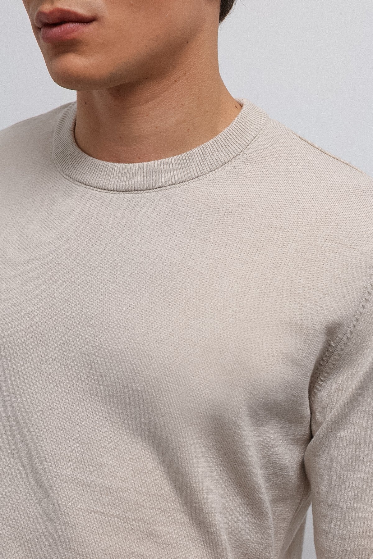 Antioch Soft-Textured Basic Men's Sweater