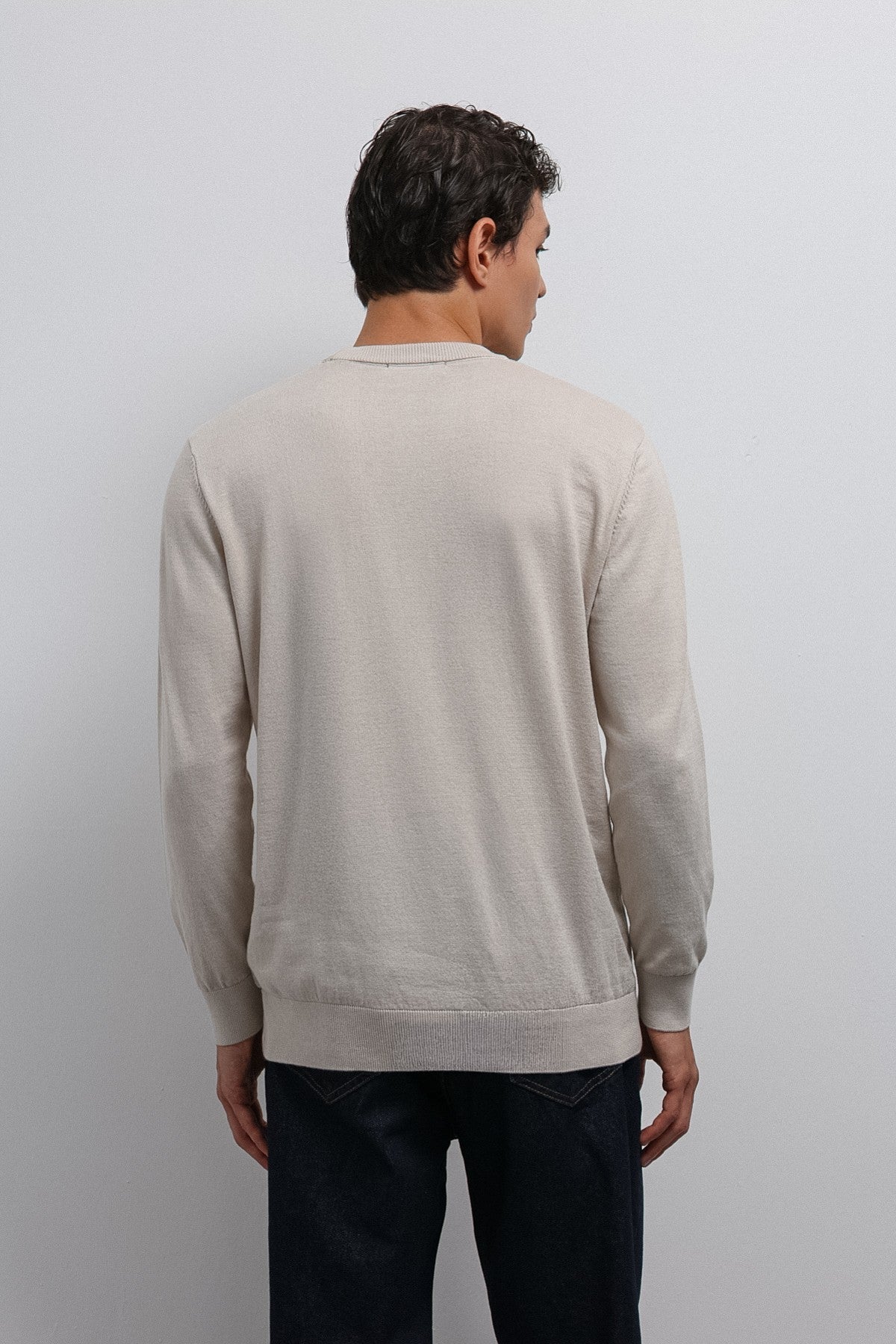 Antioch Soft-Textured Basic Men's Sweater