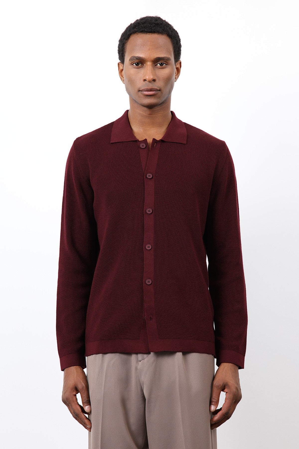 Antioch Fine-Knit Men's Cardigan