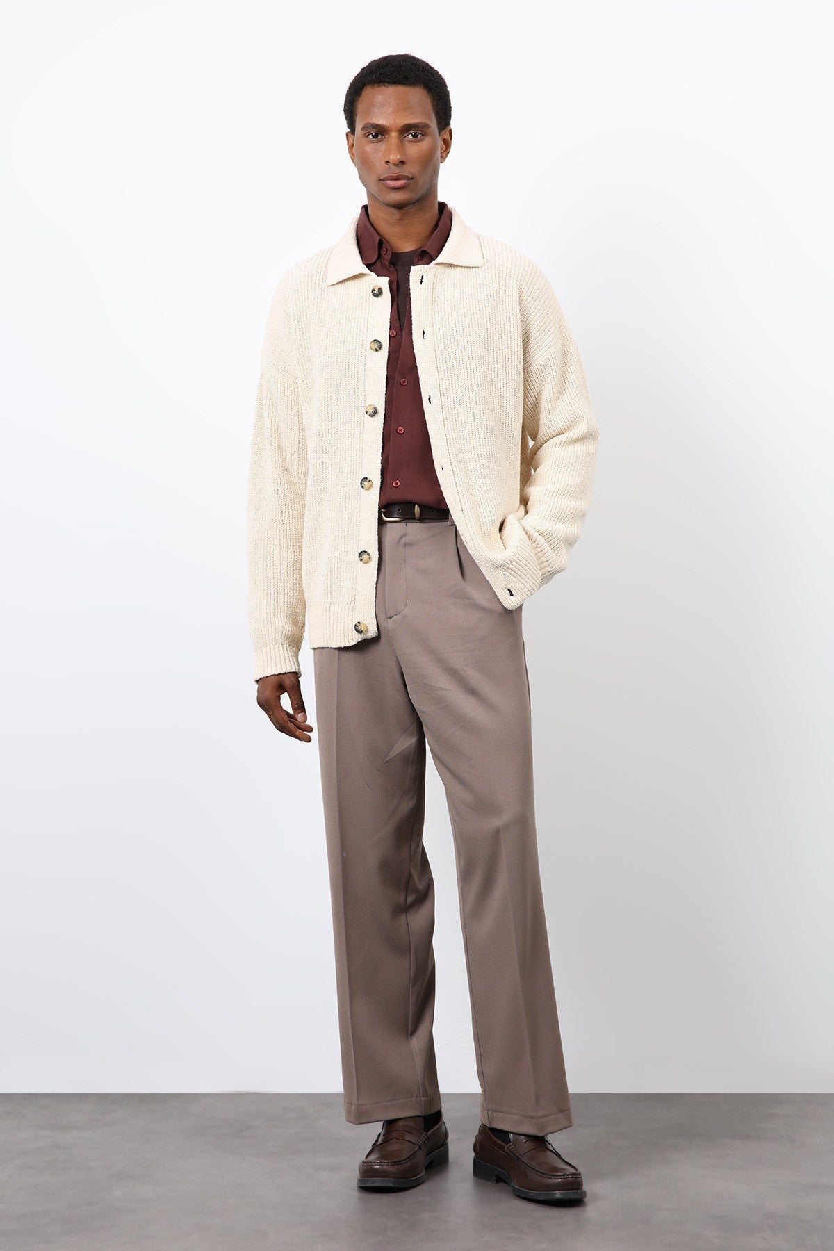 Antioch Knitted Men's Cardigan