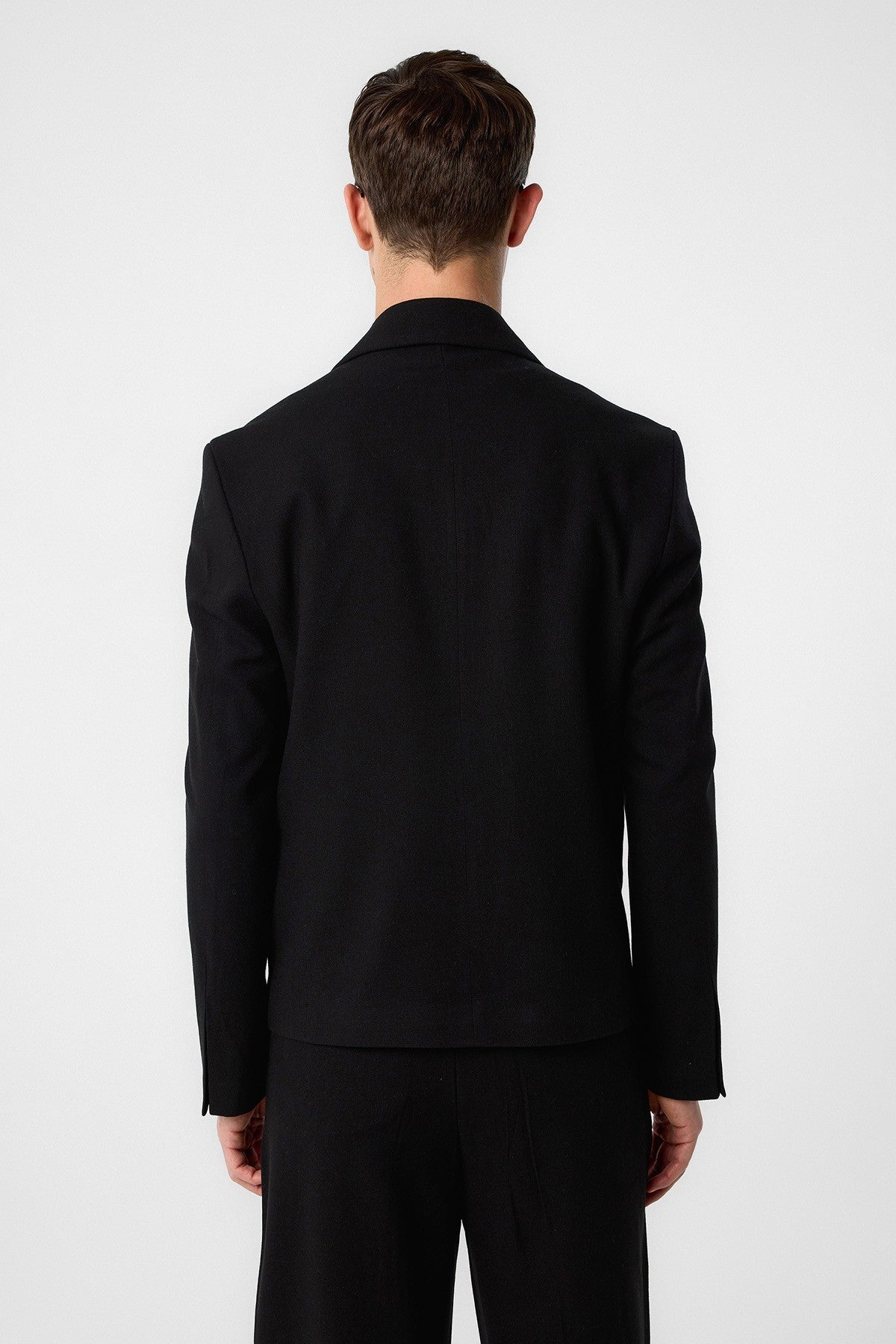Antioch Relax Fit Double-Breasted Crop Men's Blazer Jacket