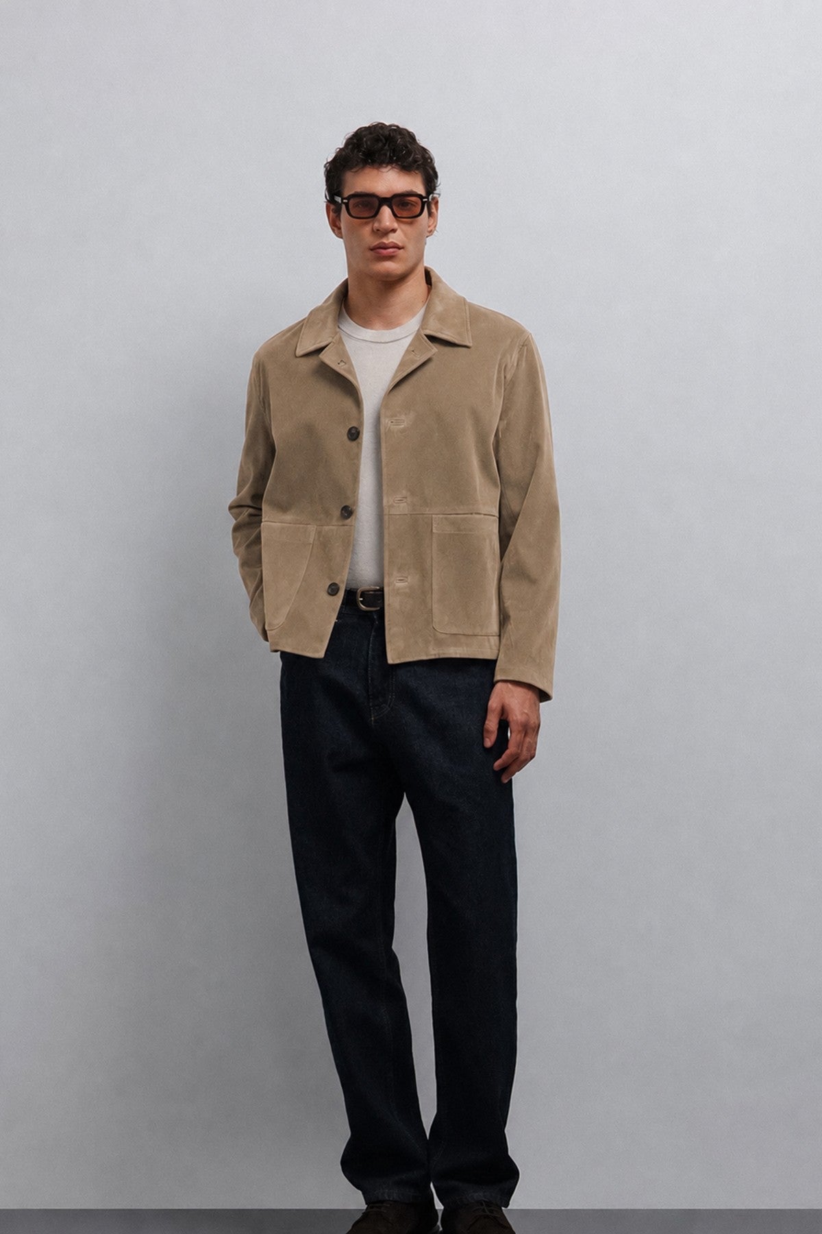 Men's Classic Suede Jacket