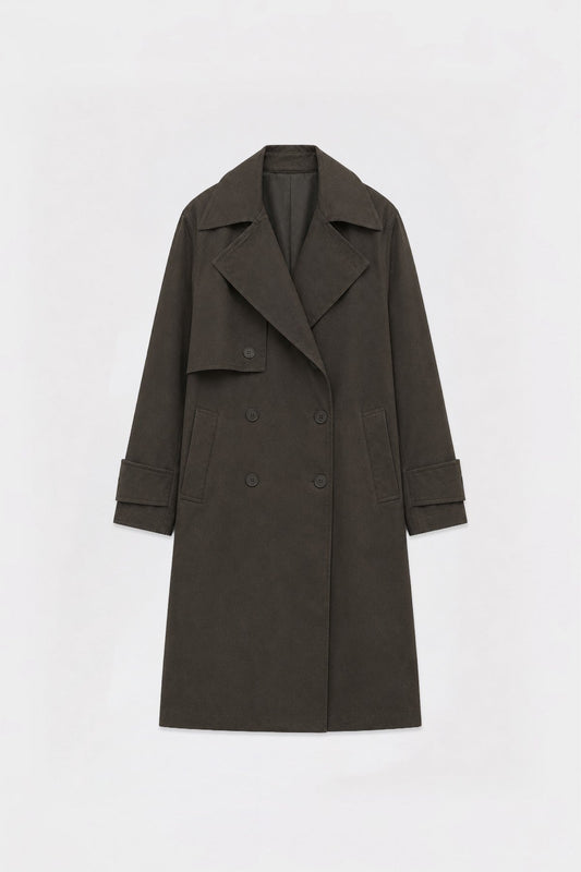 Relax Fit Men's Trench Coat