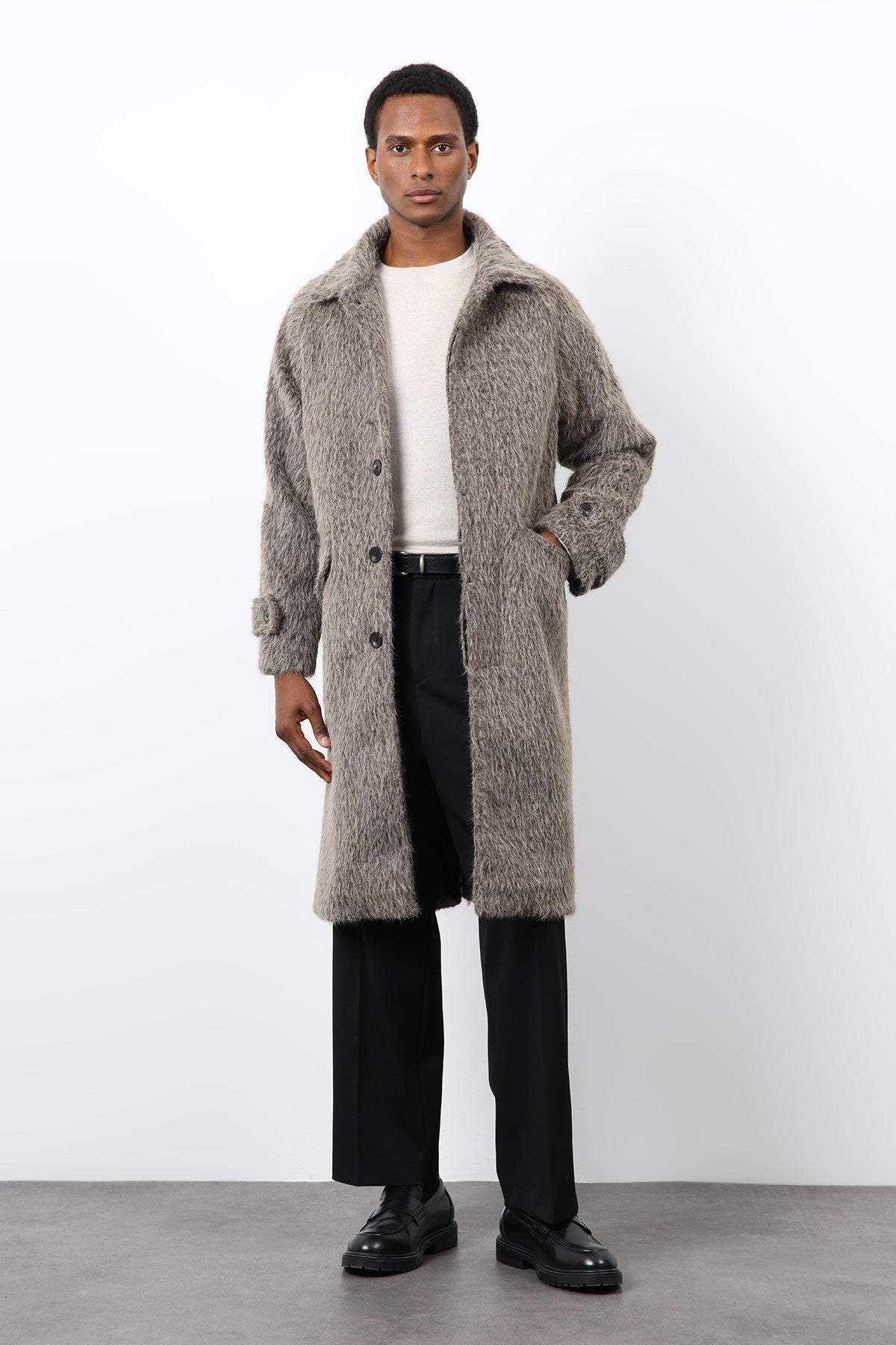 Antioch Faux Fur Men's Coat