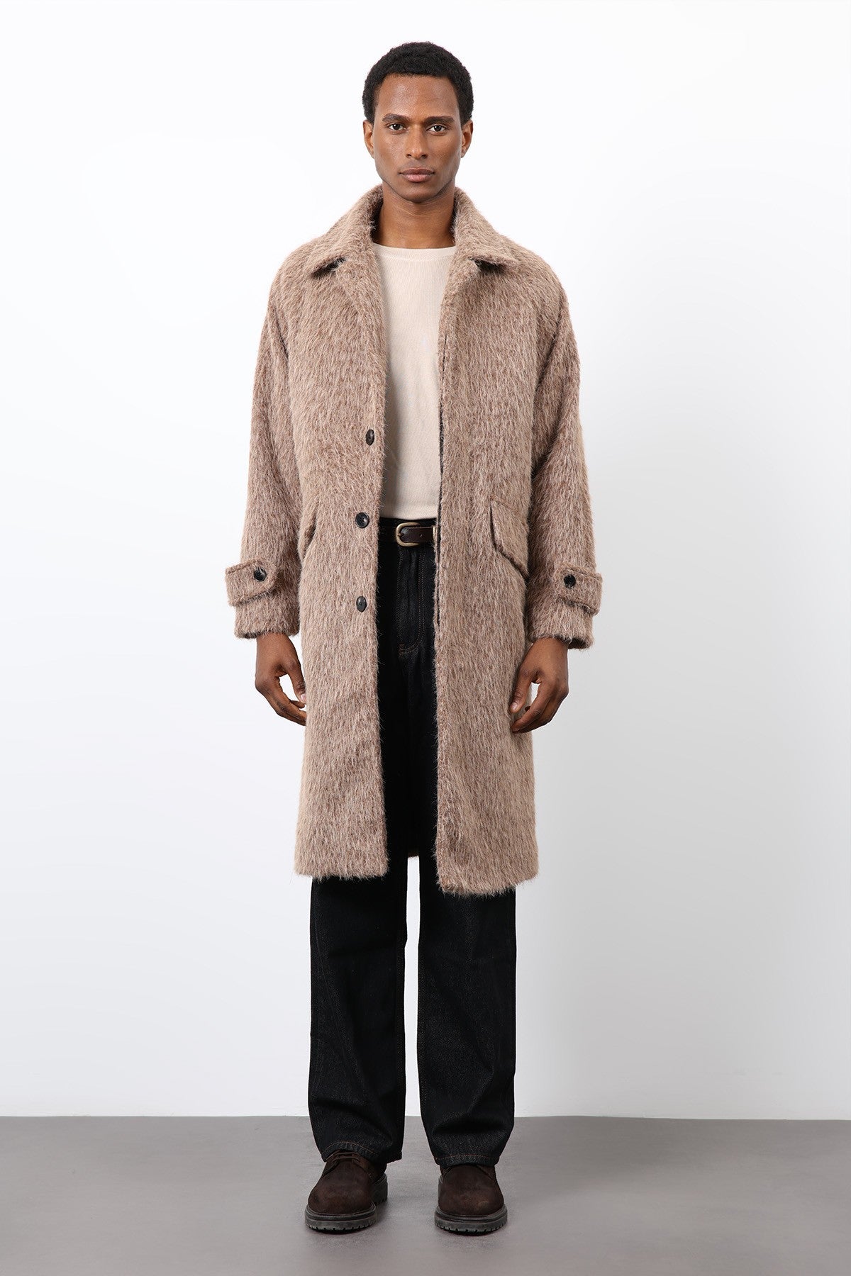 Antioch Faux Fur Men's Coat