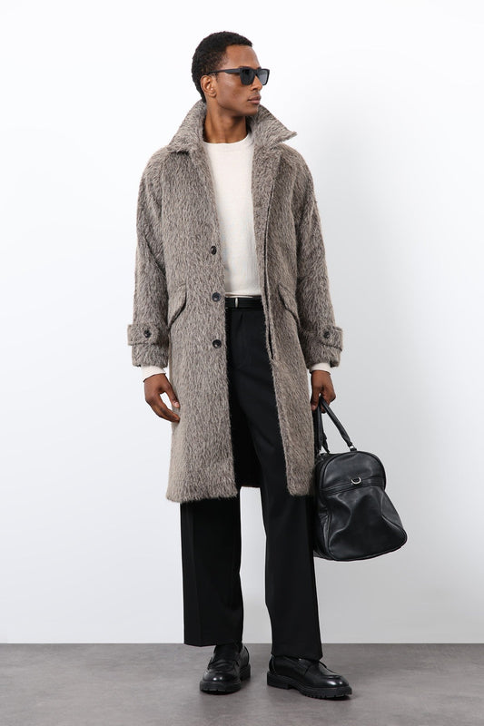 Antioch Faux Fur Men's Coat
